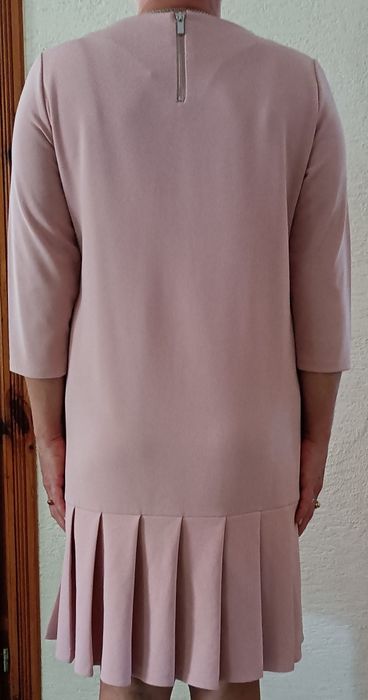 Sukienka pudrowy róż r L