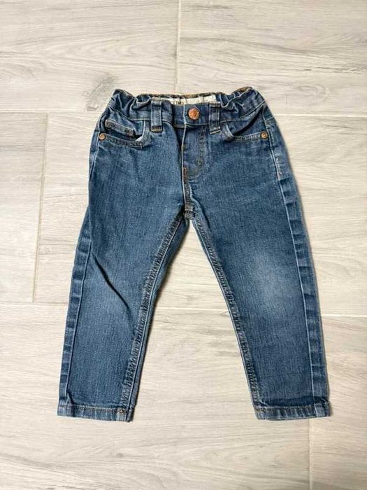 Dżinsy spodnie dziewczęce rurki 92 cm