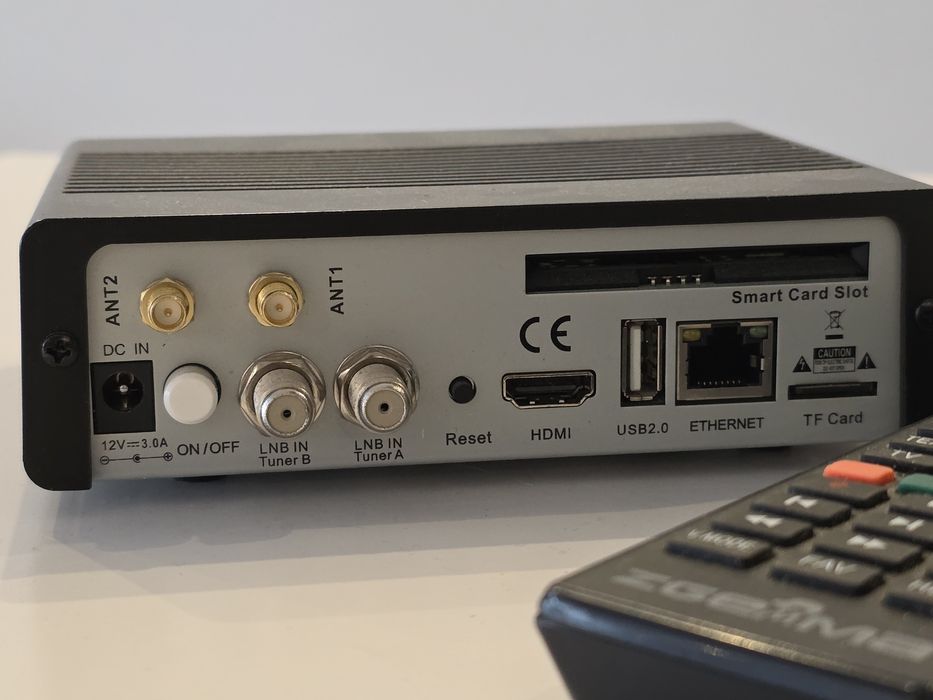 Tuner dekoder satelitarny Zgemma H9.2s