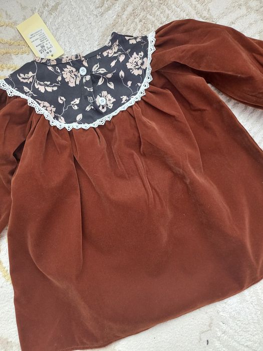 Sukienka welurowa 92