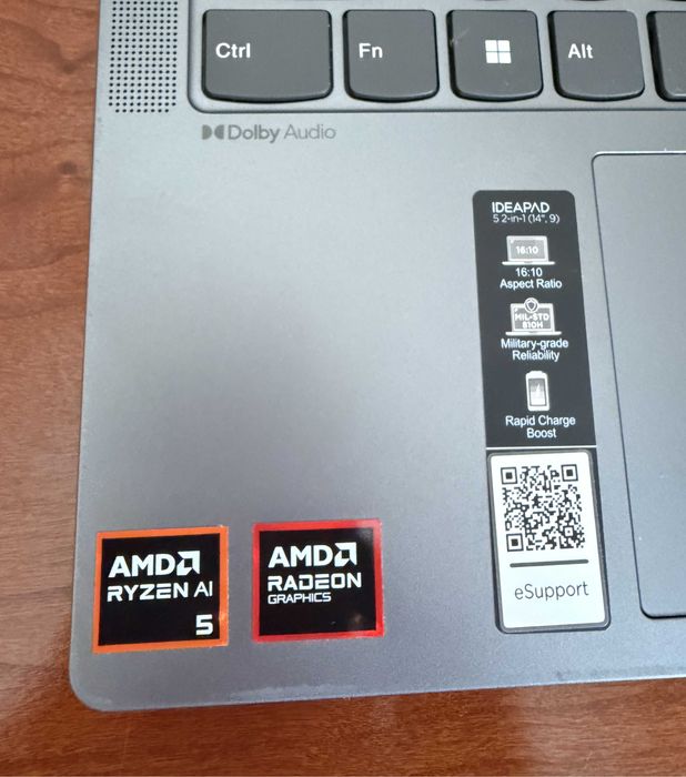 Lenovo IdeaPad 5 Hibrido|LCD Tactil|Ryzen 5-8645HS|16G|512G|Radeon 2Gb