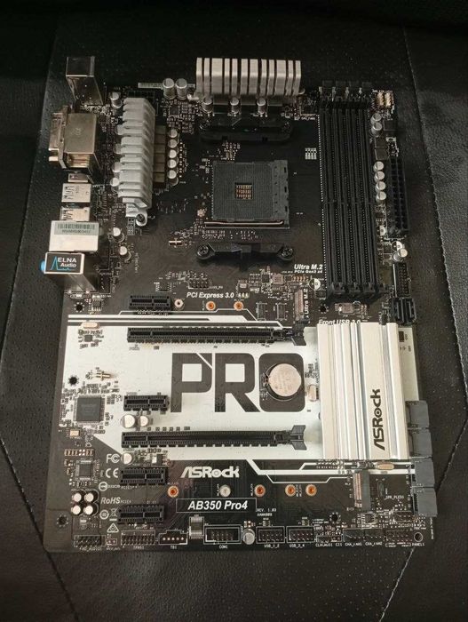 Материнская плата ASRock AB350 Pro4