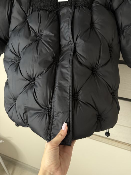 Зимова куртка для дівчинки, тепла, чорна