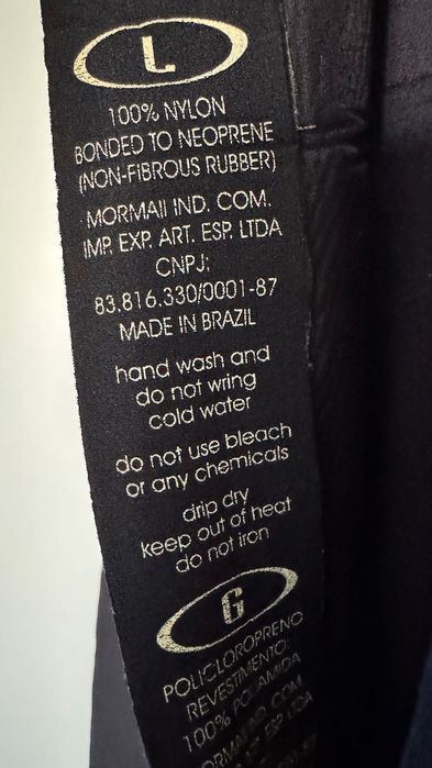 Fato de SURF MORMAII para Homem / G / Neopreno 3/2 mm / Preto
