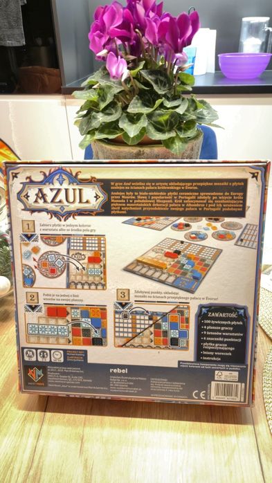 Azul oryginalna gra w polskiej wersji językowej Rebel