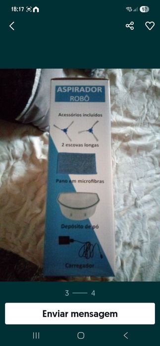 Vendo aspirador robot