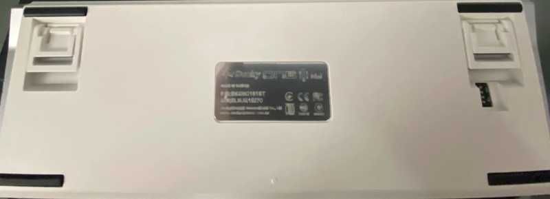 Ducky ONE 3 Classic Mini 60% Pure White, MX-Red, PT64283842269058121