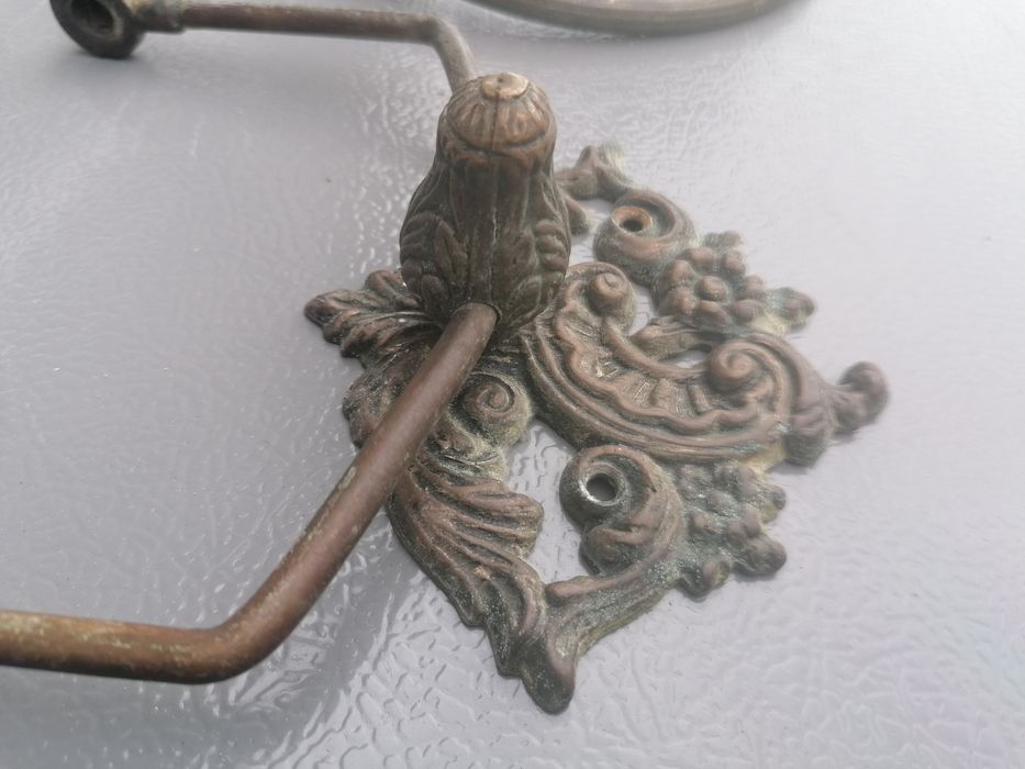 Conjunto de 5 toalheiros em ferro