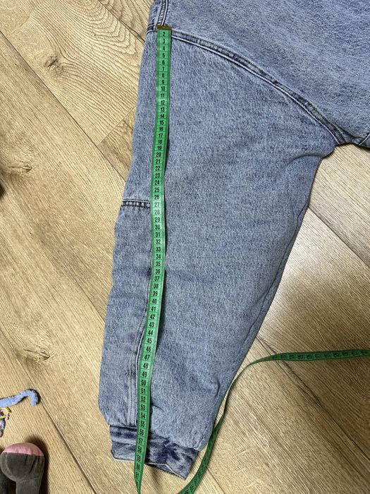 Джинсова куртка утеплена оверсайс