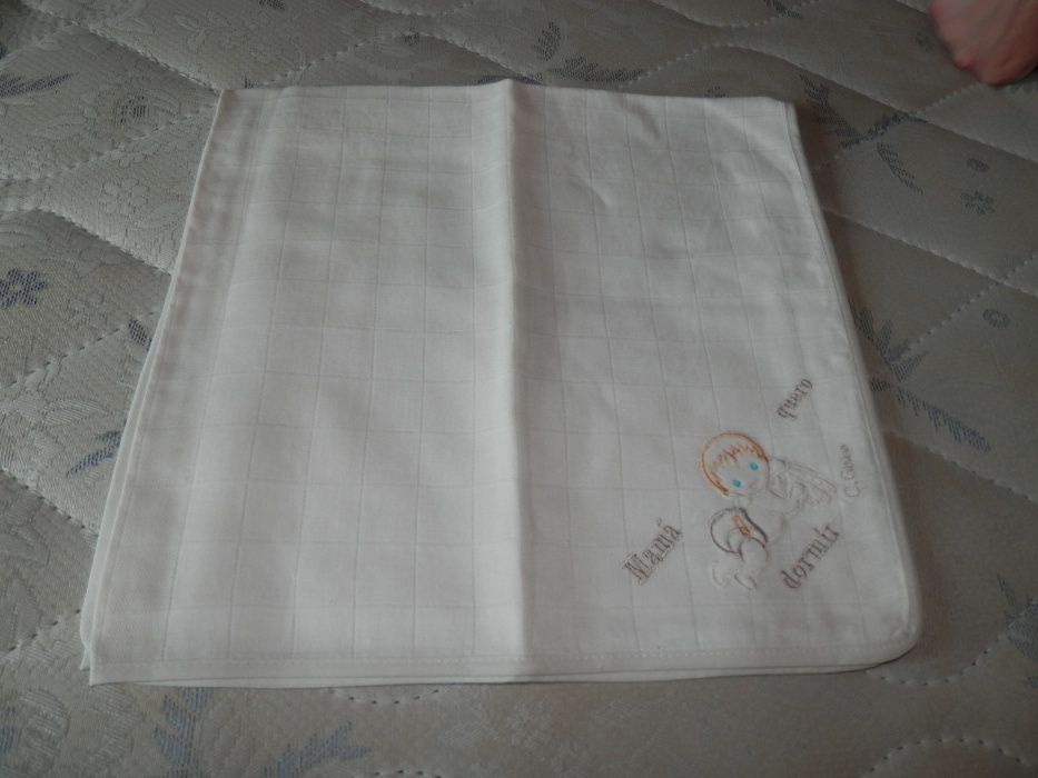 Fralda algodão+ embalagem de toalhitas