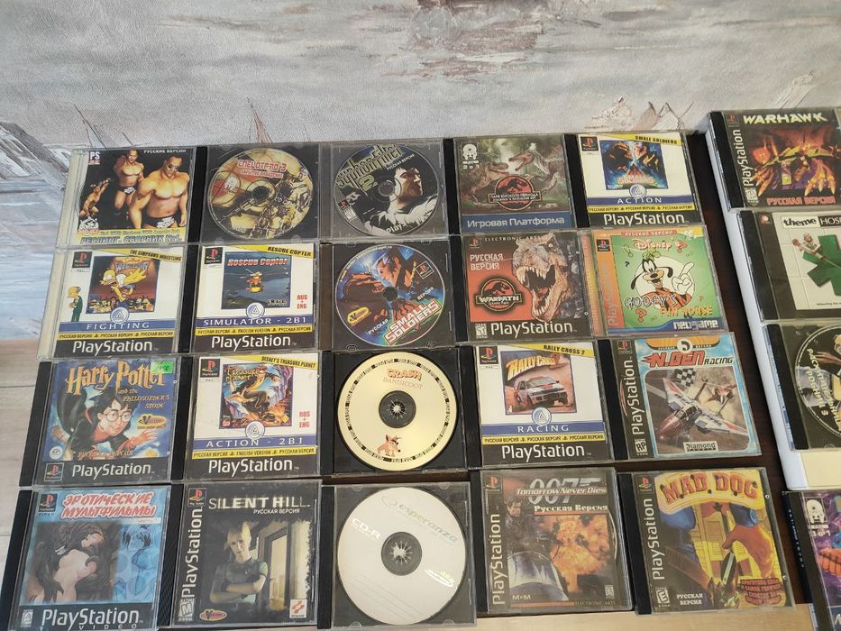 Диски на Sony PlayStation 1, PS 1