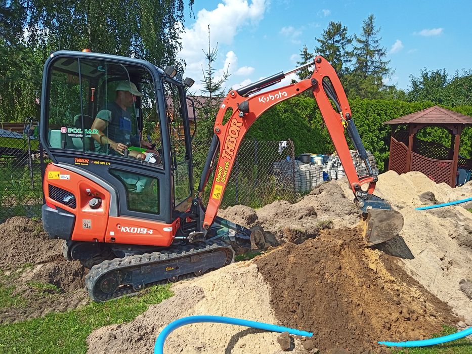 USŁUGI !! Ładowarka Koparka Mini Koparko-Ładowarka Dzwig Spych i INNE