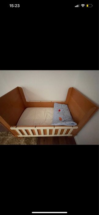 Cama de grades em madeira  bebe! Muito boa e medidas grandes