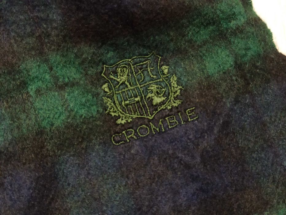 Шарф мужской кашемировый Crombie Шотландия