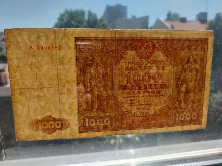 1000 złotych 1946 seria A