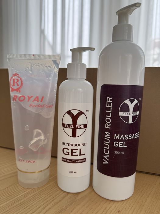 гель для ультразвукових процедур,обгортання,крем для масажу