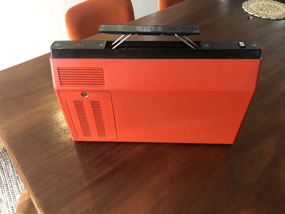 Gira-discos philips vintage portatil