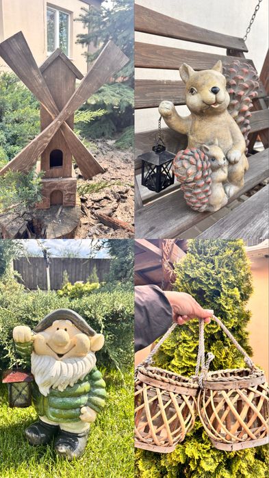 Садові фігури декор ліхтарі