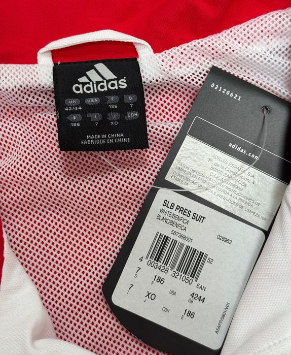 Casaco do Benfica da Adidas Vintage