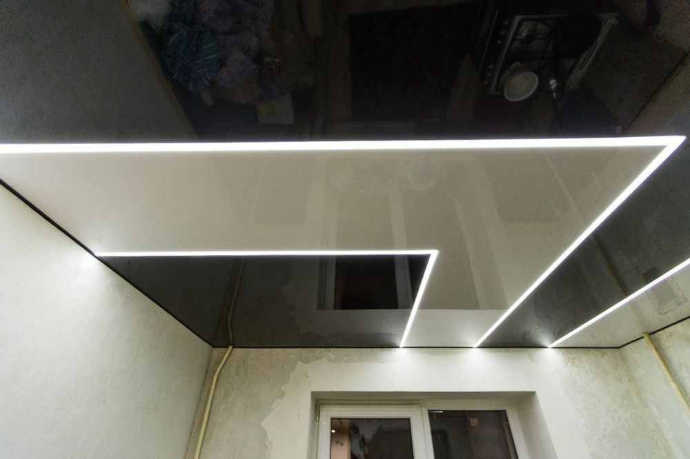 Натяжные потолки. Монтаж 1 день. Натяжні стелі. Подвесные потолки