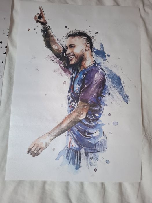 Plakat Belingham MBappe Neymary