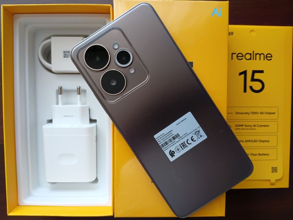realme 15 5G  , 12/512  ГАРАНТІЯ