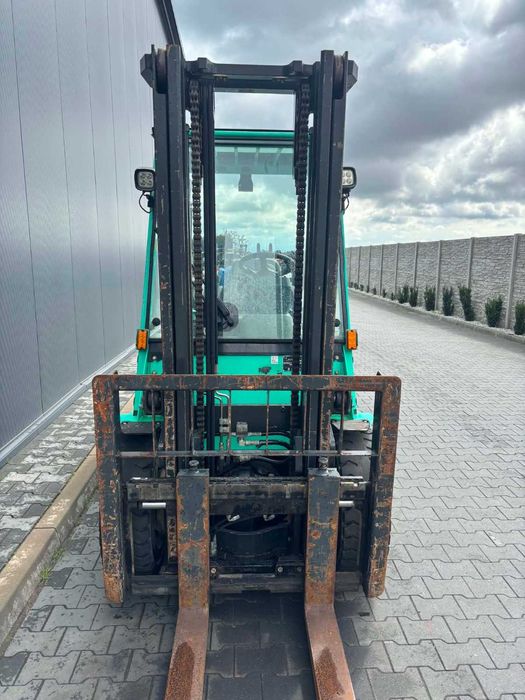 Wózek widłowy Mitsubishi FG35, 2018 r, niski przebieg, maszt standard.