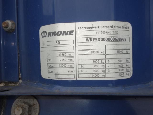 REBOQUE KRONE 2015 EXCELENTE TECTO RETRATIL ###OPORTUNIDADE###