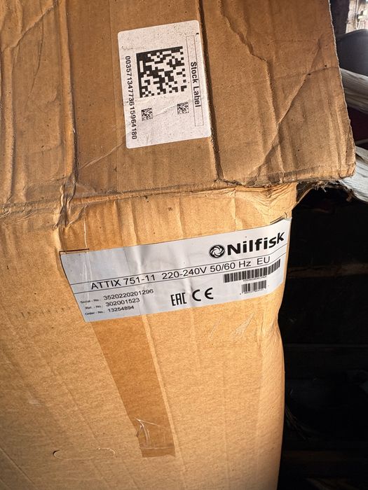 Odkurzacz Przemysłowy Nilfisk Attix 751-11 DO Pracy na sucho I mokro