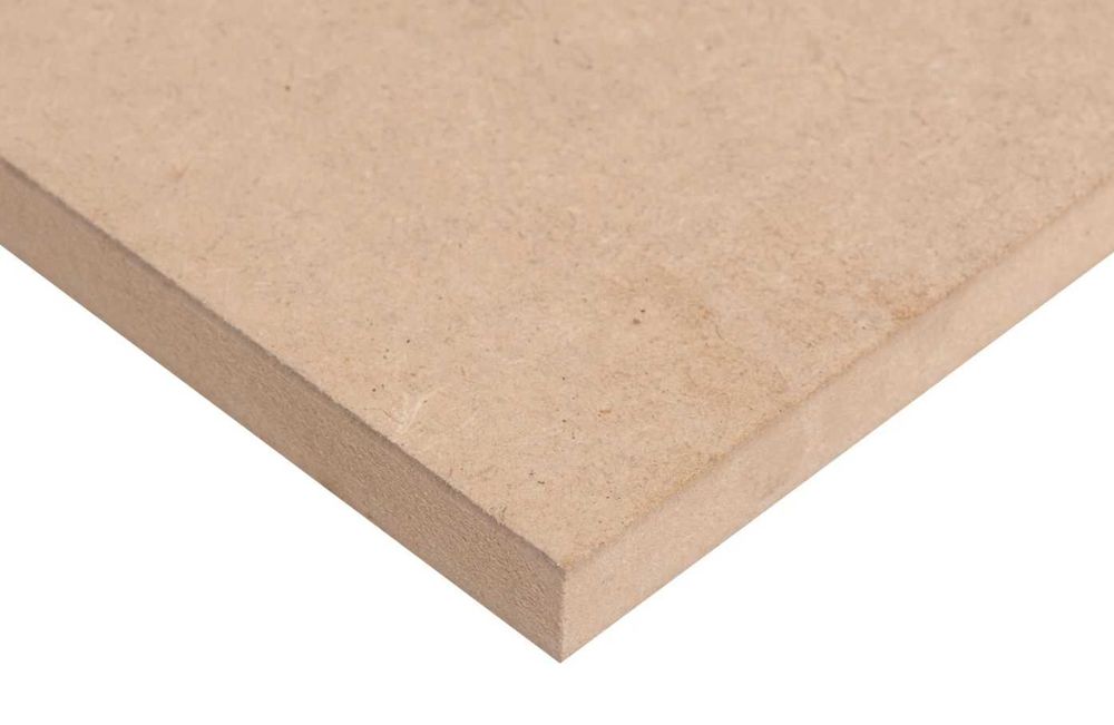 2 Placas Madeira MDF Semicirculares | 200 cm x 23 cm x 2,2 cm