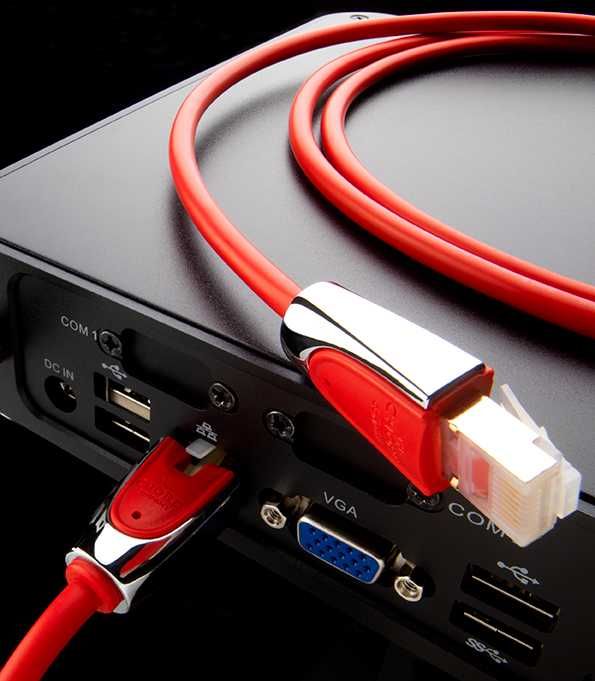 Chord SHAWLINE - Kabel Ethernet/LAN  dł 0,75 m Wyprzedaż !!!