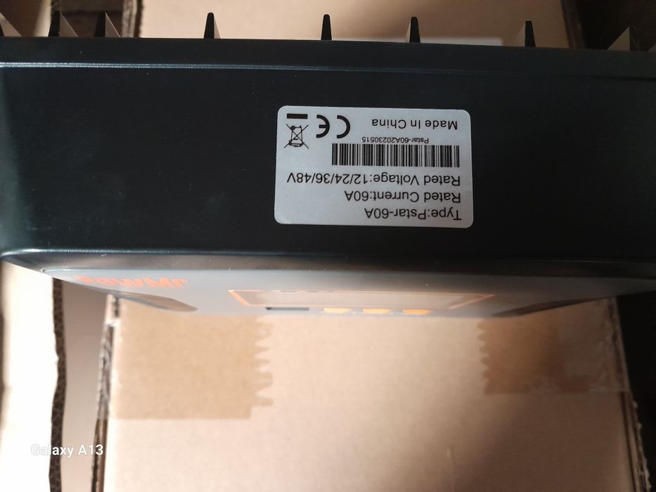 Controlador de carga solar 60A e 80A