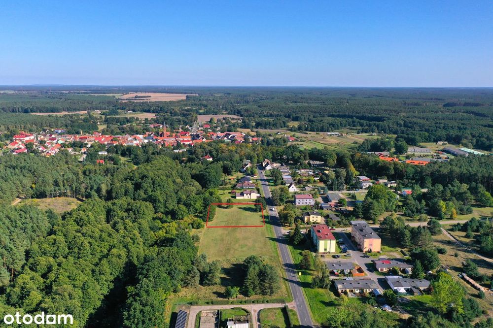 Atrakcyjna działka inwestycyjna w Bledzewie (Międzyrzecz - Sulęcin)