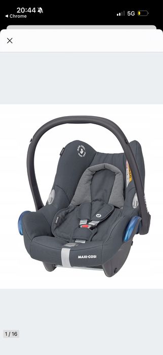 Fotelik maxi cosi z wkladka niemowleca