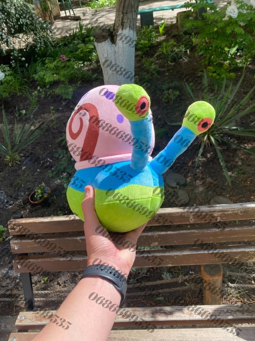 Іграшки із мультфільму спанч боб 35-40 см , губка боб , патрік