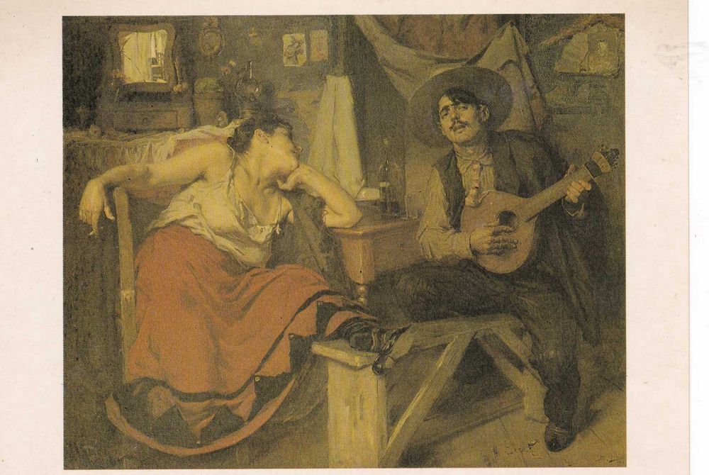 Postais pinturas de autores Portugueses