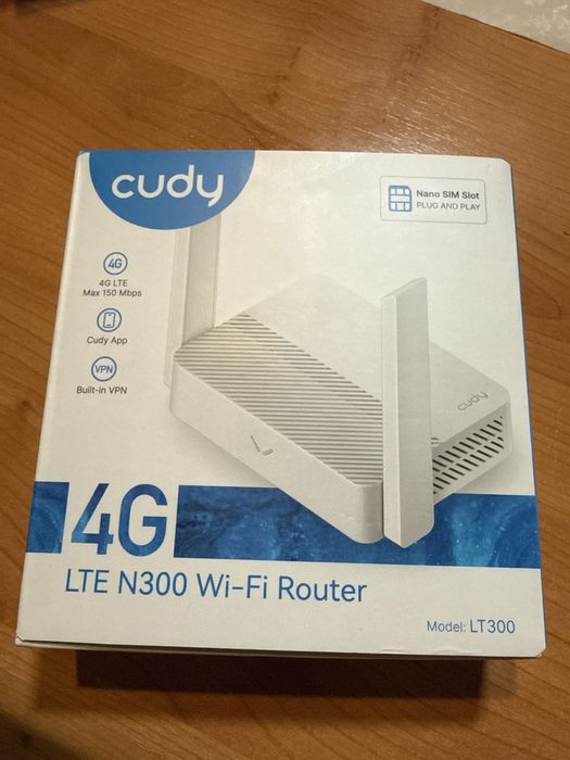 Router 4G LTE  WiFi Cudy LT300 como novo
