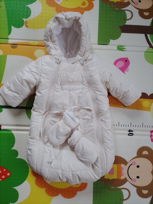 Зимовий конверт комбінезон 62