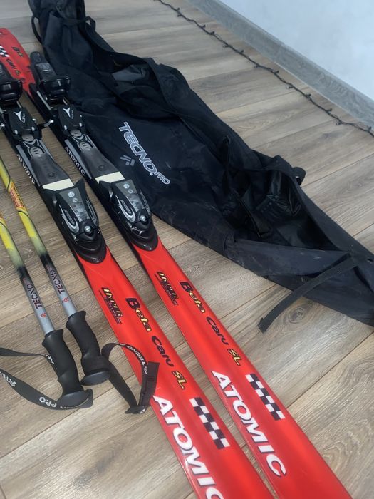 Лижі і черевики комплект, німецька якість