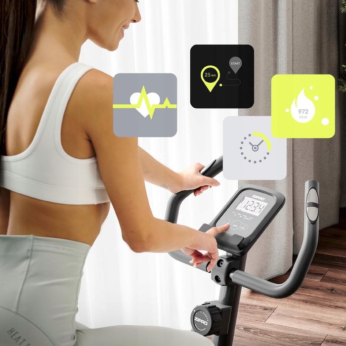 Rower Stacjonarny Magnetyczny Rowerek Treningowy Do Ćwiczeń One S fv