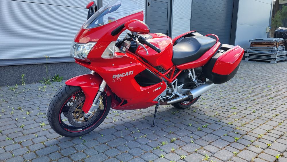 Ducati ST3 Touring lift bezwypadkowy kufry