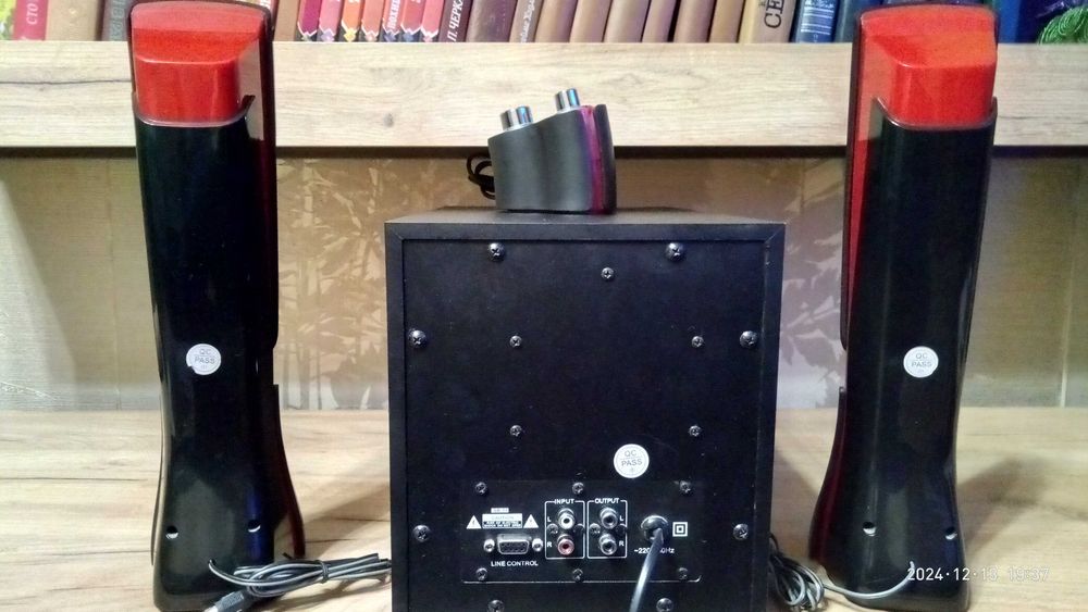 Акустична система Gemix SB-75 Black/Red