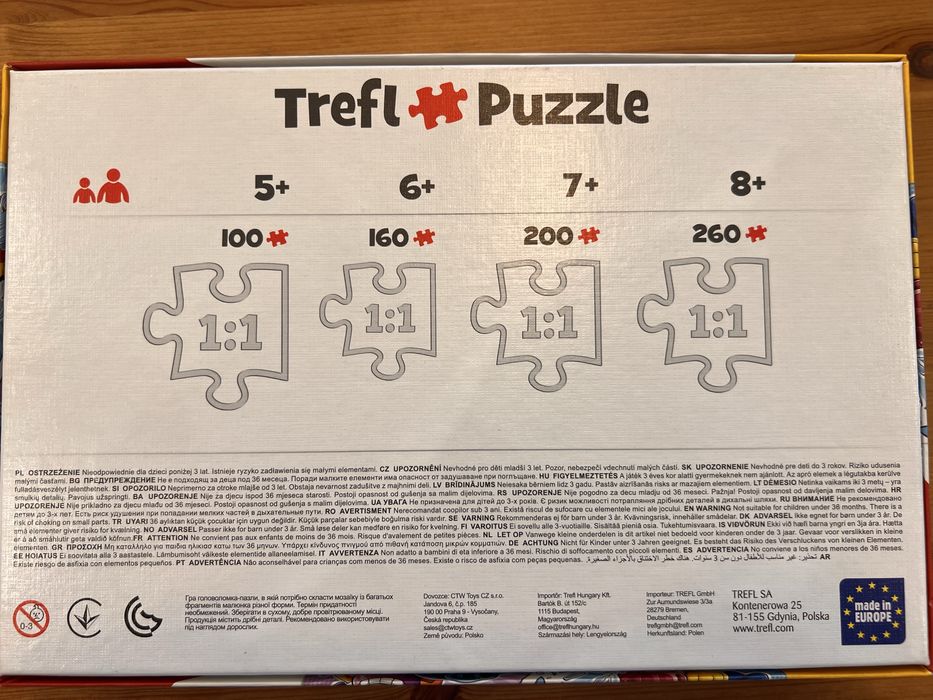 Puzzle Trefl Super Zings Rivals of Kaboom 100 (5+)