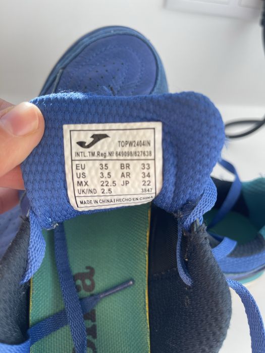 Sapatilhas de futsal