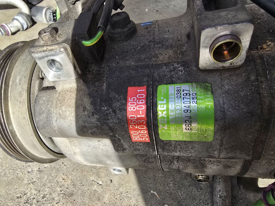 Compressor A/C com radiador