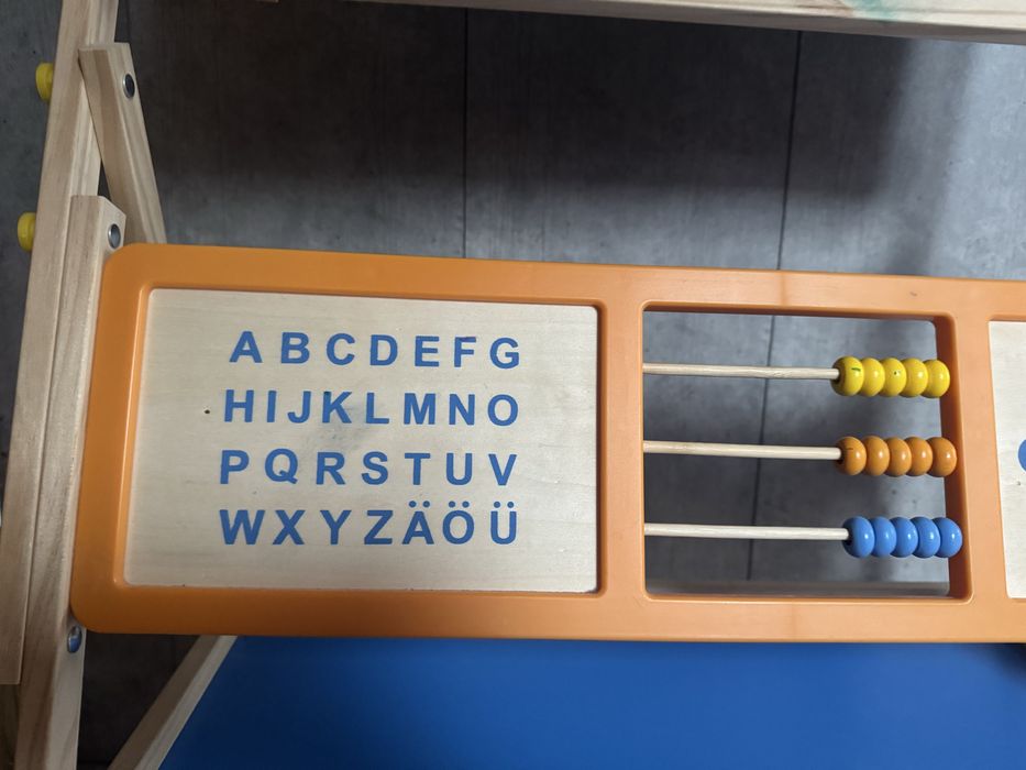 Playtive Dwustronna tablica stojąca edukacyjna magnetyczna