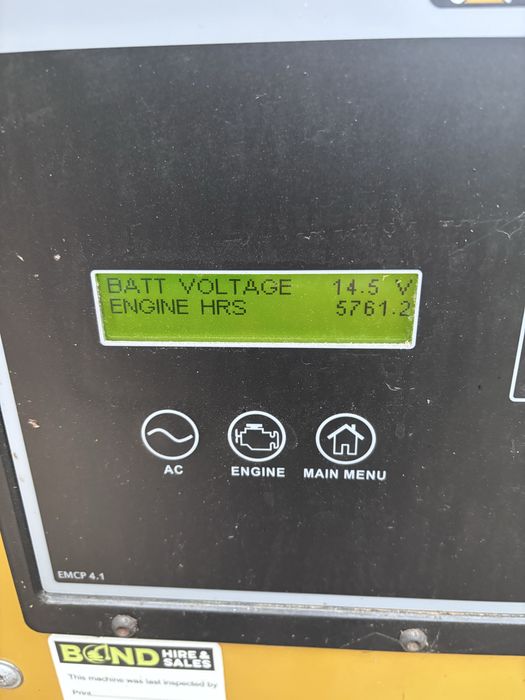 Generator CAT DE110E2