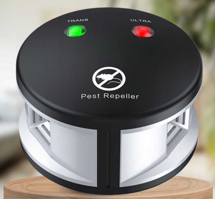 Odstraszacz Ultradźwiękowy Gryzoni Myszy Szczurów Mocny Zasięg 150 m