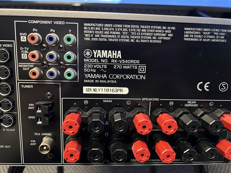 Yamaha RX-V540 RDS Amplituner