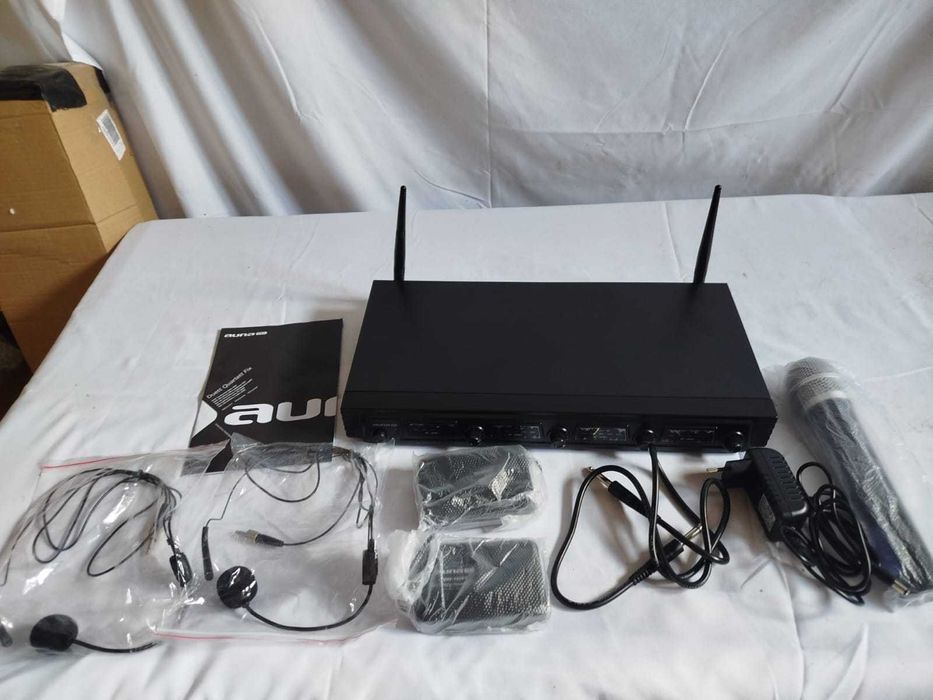 Zestaw mikrofonów bezprzewodowych Auna Pro Duett Quartett Fix V2